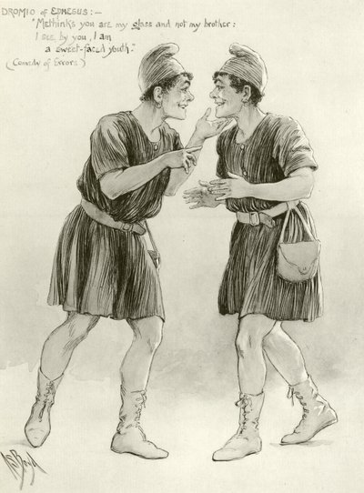 エフェソスのドロミオ（グラビア） 作： アレクサンダー・スチュアート・ボイド